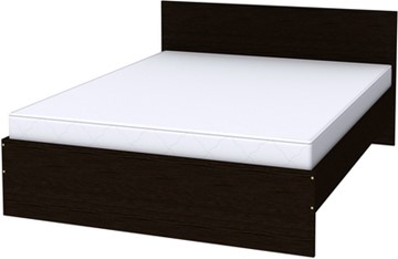 Кровать 2-спальная K16 с основанием, цвет Венге в Туле