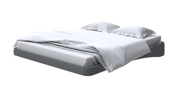 Парящая кровать 160х200, Рогожка (Savana Grey) в Туле