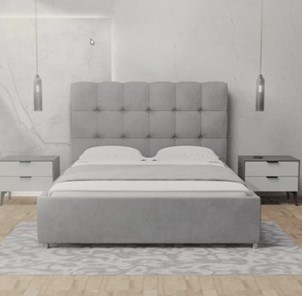 Полутороспальная кровать Соня Модерна 140х200 с подъемным механизмом и дном в Туле