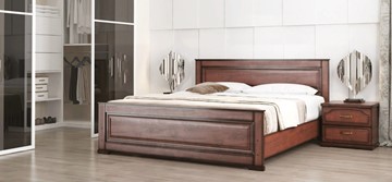 Двуспальная кровать СВ-Стиль Стиль 2, 160х190 с основанием в Туле