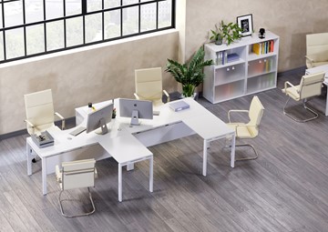 Набор мебели в офис Riva Metal System Style (Белый/Белый) в Туле