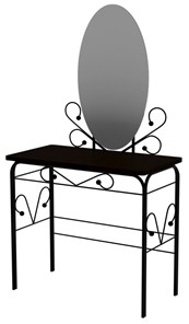 Дамский столик черный, венге в Туле