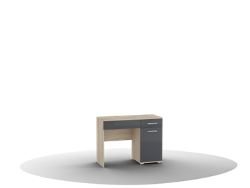 Косметический стол Silvia, Ст-01, цвет фасада антрацит в Туле