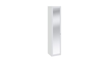 Шкаф для белья Ривьера с зеркалом СМ 241.21.001 (Белый) в Туле