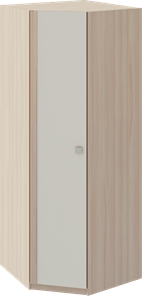 Шкаф угловой Глэдис М21 (Шимо светлый/Белый текстурный) в Туле