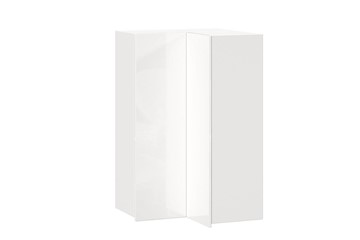 Шкаф кухонный угловой высокий Шервуд, ЛД 281.570.000.170, белый/белый глянец в Туле