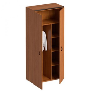 Шкаф для одежды с дополнением Дин-Р, французский орех (90х46,5х196,5) ДР 771 в Туле