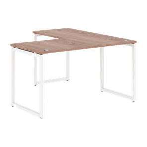 Письменный стол угловой левый XTEN-Q Дуб-сонома- белый XQCT 1415 (L) (1400х1500х750) в Туле
