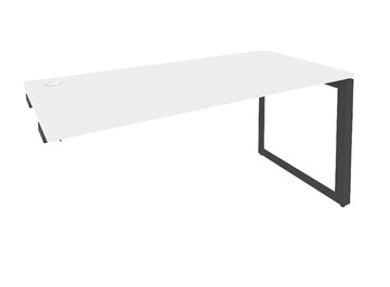 Стол-приставка к тумбе O.MO-SPR-4.8 Антрацит/Белый бриллиант в Туле
