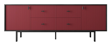 Комод с дверцами и ящиками Emerson (EM19/red/L) в Туле
