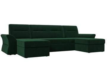 П-образный диван Клайд, Зеленый (Велюр) в Туле