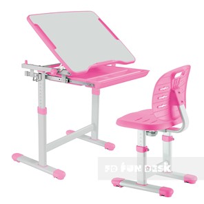 Парта растущая + стул Piccolino III Pink в Туле
