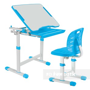 Растущий стол и стул Piccolino III Blue в Туле