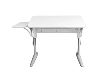 Детский стол-трансформер 5/100 (СУТ.46) + Polka_b 5/550 Рамух белый/белый/серый в Туле