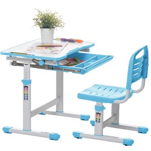 Детский стол-трансформер Rifforma SET Holto-2А голубой в Туле