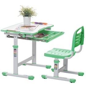Детский стол-трансформер SET Holto-2А зеленый в Туле