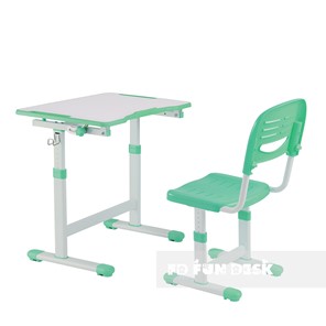 Растущий стол и стул Piccolino II Green в Туле