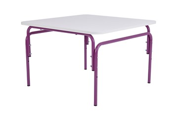 Растущий стол Фея Мой малыш, 0-1 гр., белый-фиолетовый в Туле