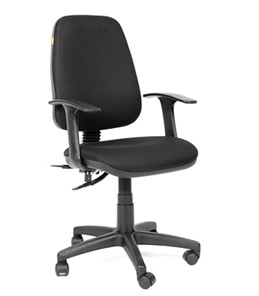 Кресло CHAIRMAN 661 Ткань стандарт 15-21 черная в Туле