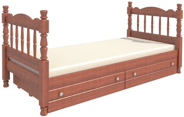 Кровать детская Алёнка (Орех) с основанием в Туле