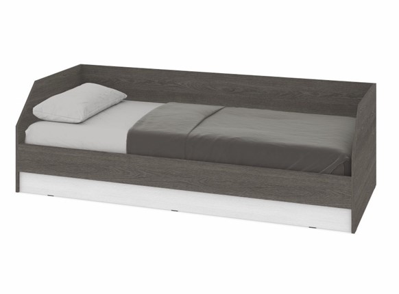 Кровать подростковая О81, Анкор темный - Анкор светлый в Туле - изображение