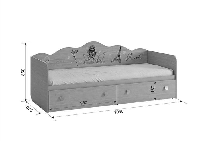 Детская кровать-софа Амели в Туле - изображение 2
