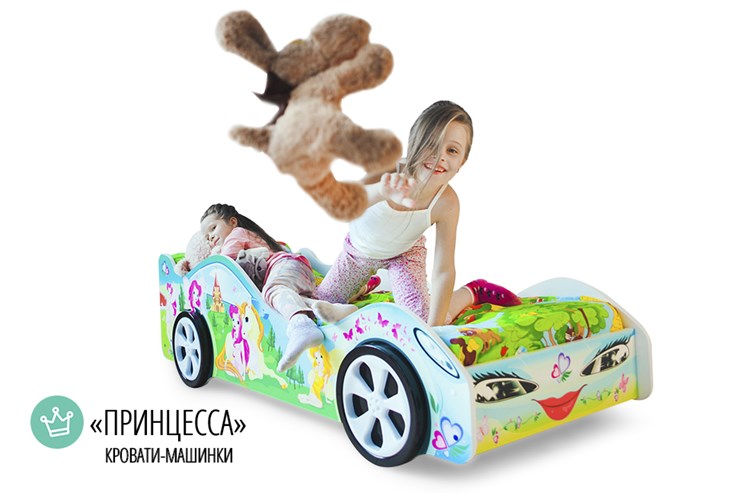 Детская кровать-машина Принцесса в Туле - изображение 3