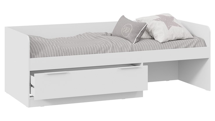 Кровать в детскую Марли Тип 1 (Белый) в Туле - изображение 1