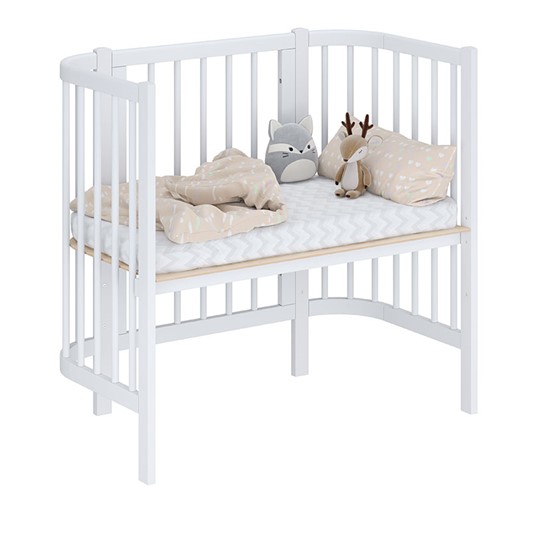 Приставная кровать POLINI Kids Simple 105 Белый в Туле - изображение 1