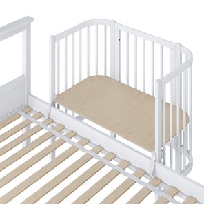 Приставная кровать POLINI Kids Simple 105 Белый в Туле - предосмотр 2