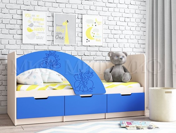 Детские кровати с бортиками купить в Москве от Фабрики Мирлачева