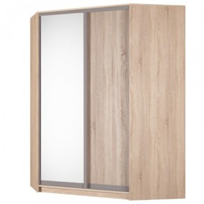 Угловой шкаф Аларти (YA-198х1400(602) (8) Вар. 5; двери D5+D6), с зеркалом в Туле