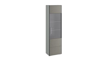 Шкаф Наоми для посуды, цвет Фон серый, Джут ТД-208.07.25 в Туле