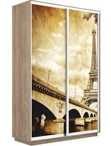 Шкаф 2-дверный Экспресс 1400x450x2200, Париж/дуб сонома в Туле