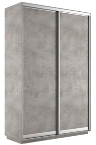 Шкаф 2-дверный Экспресс (ДСП) 1200х450х2400, бетон в Туле