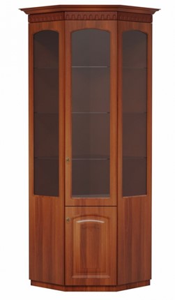 Угловой шкаф Гармония-4, витрина МЦН в Туле - изображение