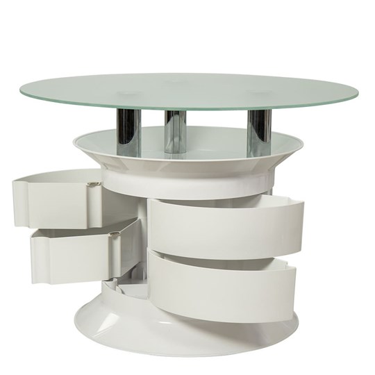 Стеклянный столик Benito white в Туле - изображение 1