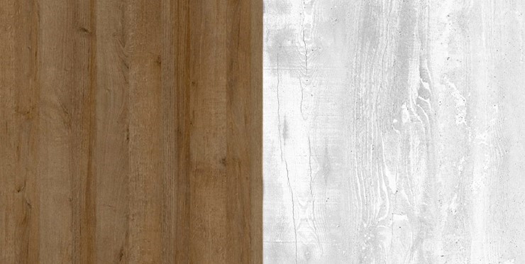 Шкаф угловой Пайн, ПП6, Дуб Крафт/Бетон Пайн в Туле - изображение 2