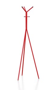 Вешалка напольная Крауз-11, цвет красный в Туле