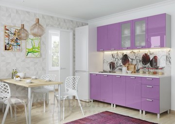 Гарнитур на кухню Модерн, фиолетовый металлик в Туле