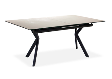 Кухонный стол раздвижной Бордо 1CX 140х85 (Oxide Avorio/Графит) в Туле