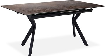 Обеденный раздвижной стол Бордо 2CX 160х90 (Oxide Moro/Графит) в Туле