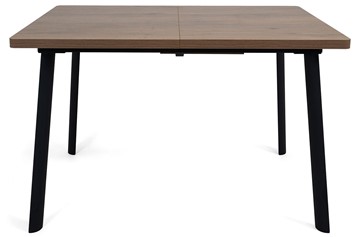Кухонный раскладной стол Дали-1L(ноги черные, дуб табако) в Туле - предосмотр 1