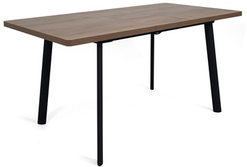 Кухонный раскладной стол Дали-1L(ноги черные, дуб табако) в Туле - предосмотр 3
