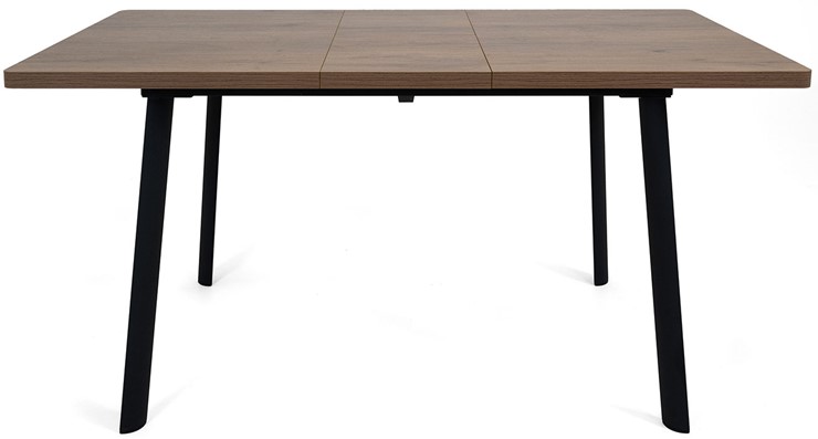 Кухонный раскладной стол Дали-1L(ноги черные, дуб табако) в Туле - изображение 5