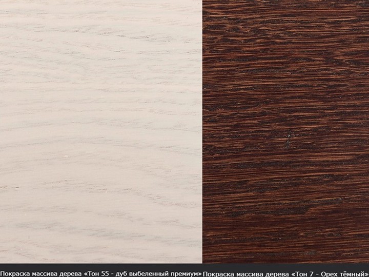 Стол раздвижной Фабрицио-1 исп. Эллипс, Тон 9 Покраска + патина с прорисовкой (на столешнице) в Туле - изображение 13