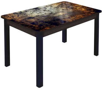 Кухонный раскладной стол Гамбург Мини, ноги метал. крашеные №23 (Exclusive h103/венге) в Туле
