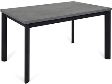 Кухонный раздвижной стол Нагано-3L (ноги черные, серый камень) в Туле