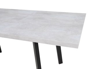 Кухонный стол раздвижной Робин, опоры прямые, цемент светлый в Туле - предосмотр 3