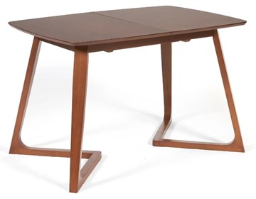 Кухонный раздвижной стол VAKU (Ваку) бук/мдф 80x120+40x75, Коричневый арт.13986 в Туле
